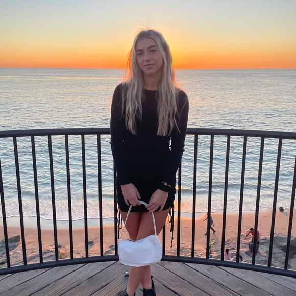 Military Minds Long Sleeve Mini Dress - Picture 1 of 6